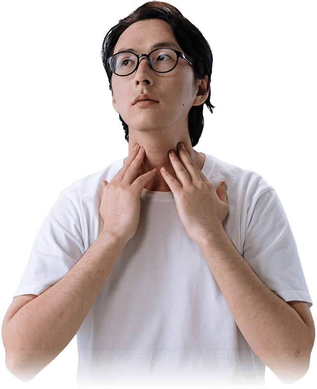 Symptoms covid 19 figure wearing face mask img